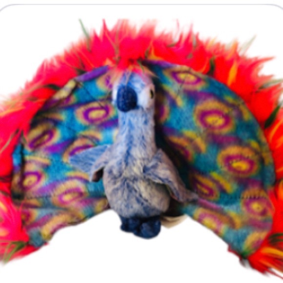 Vintage TY "Flashy" the Peacock (2000) Beanie Baby - Picture 3 of 7